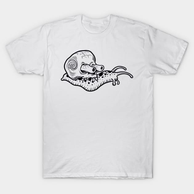 Skull snail T-Shirt by Adorline